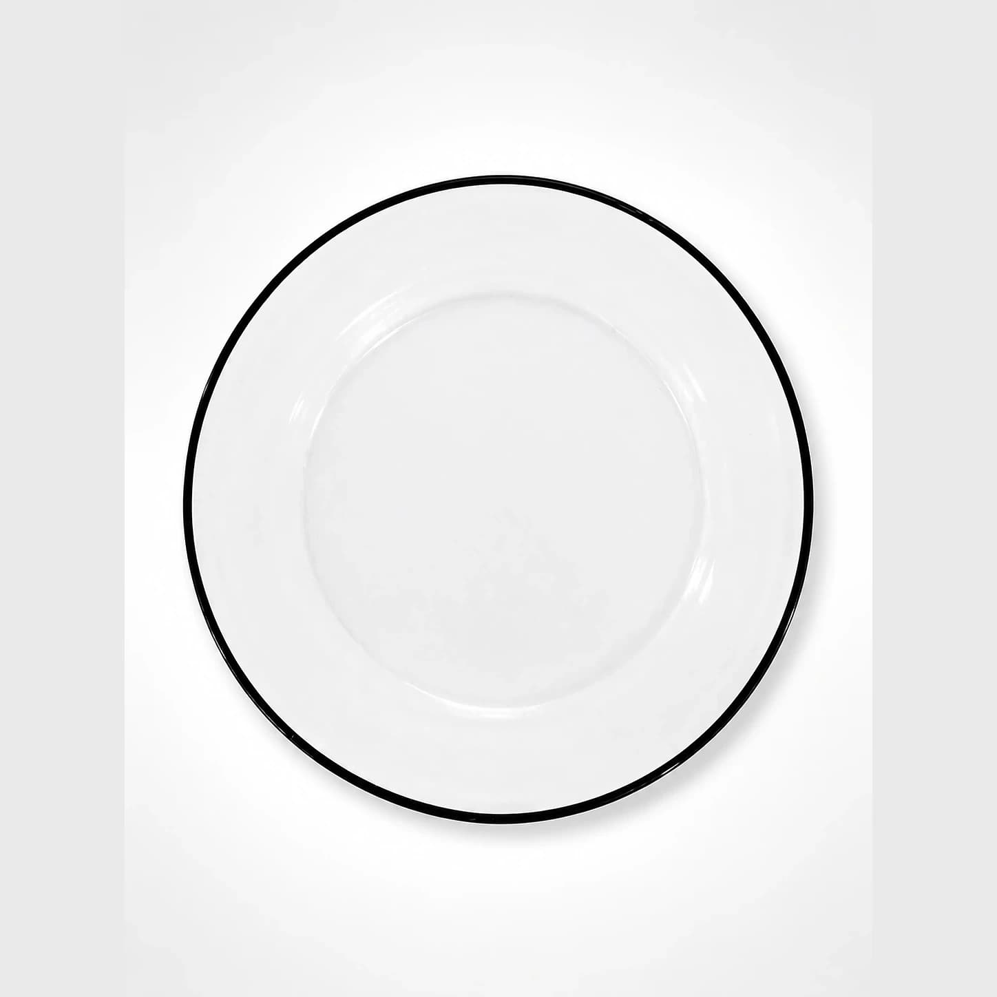 Plato Línea Negra — Majov Eventos Mazatlán