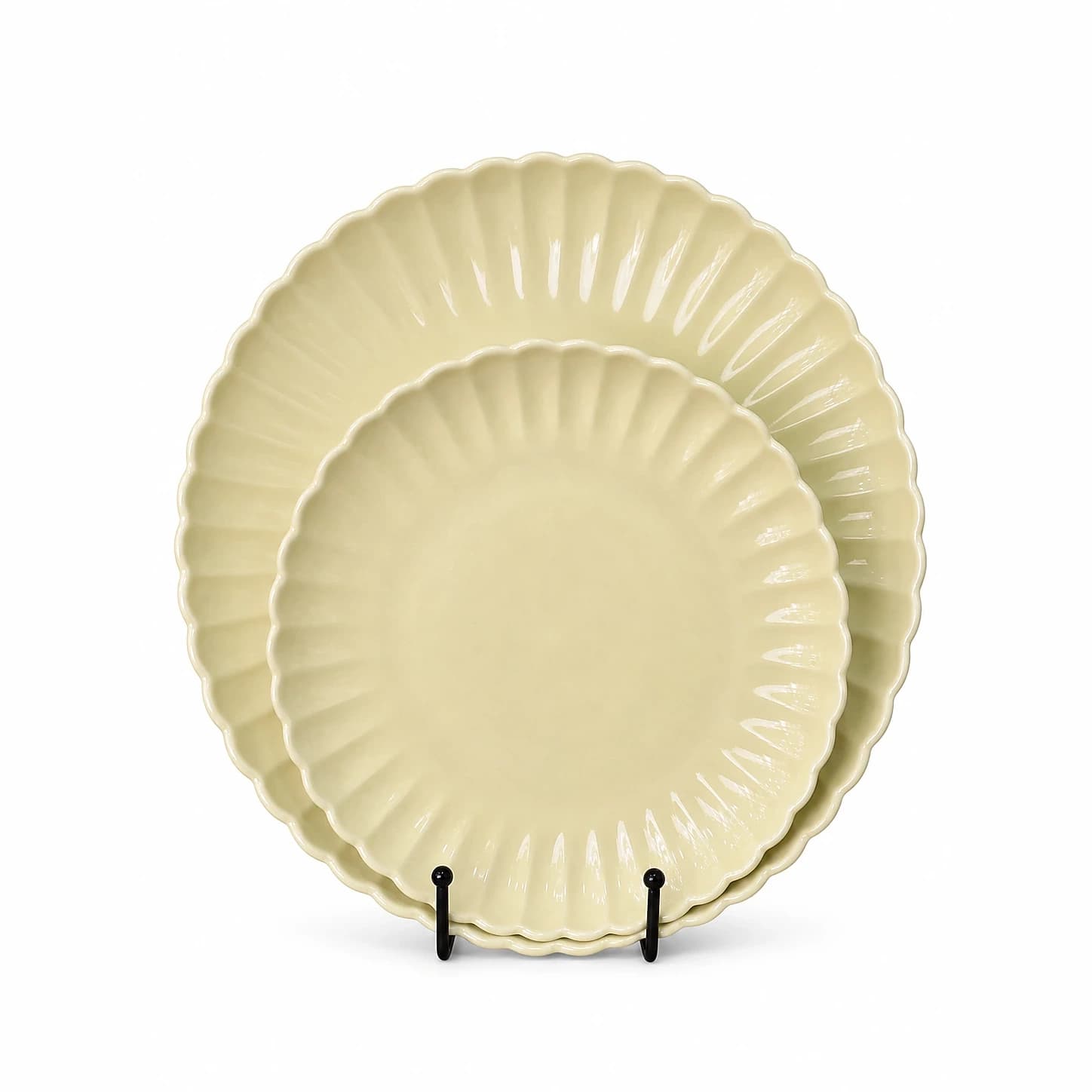 Plato Pétalo Mantequilla — Majov Eventos Mazatlán
