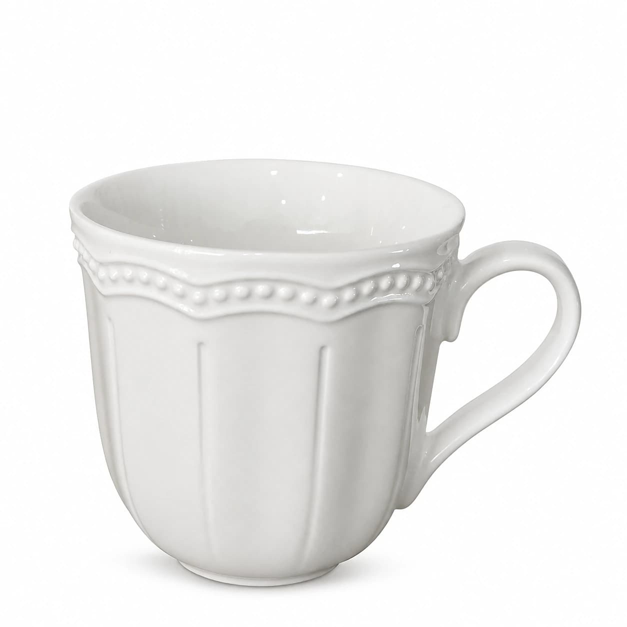 Taza Perla Blanca — Majov Eventos Mazatlán
