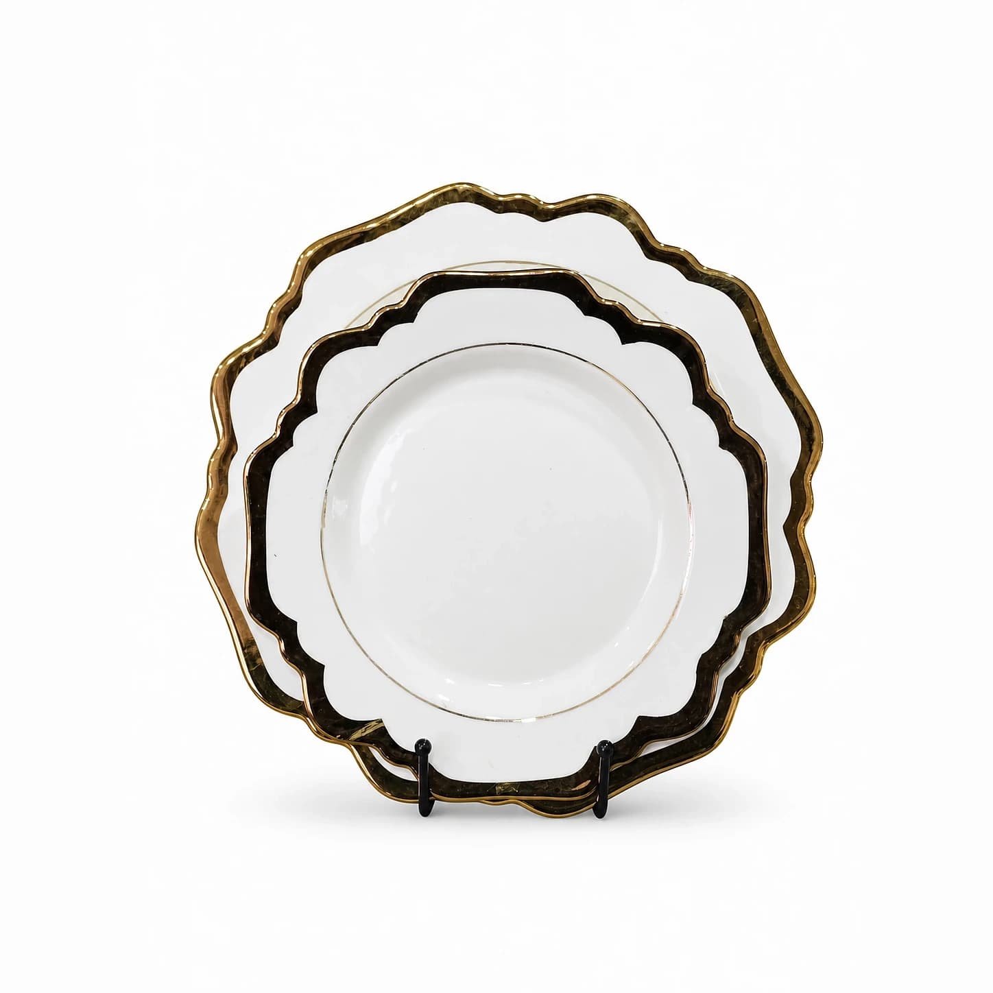Plato Gala Oro — Majov Eventos Mazatlán